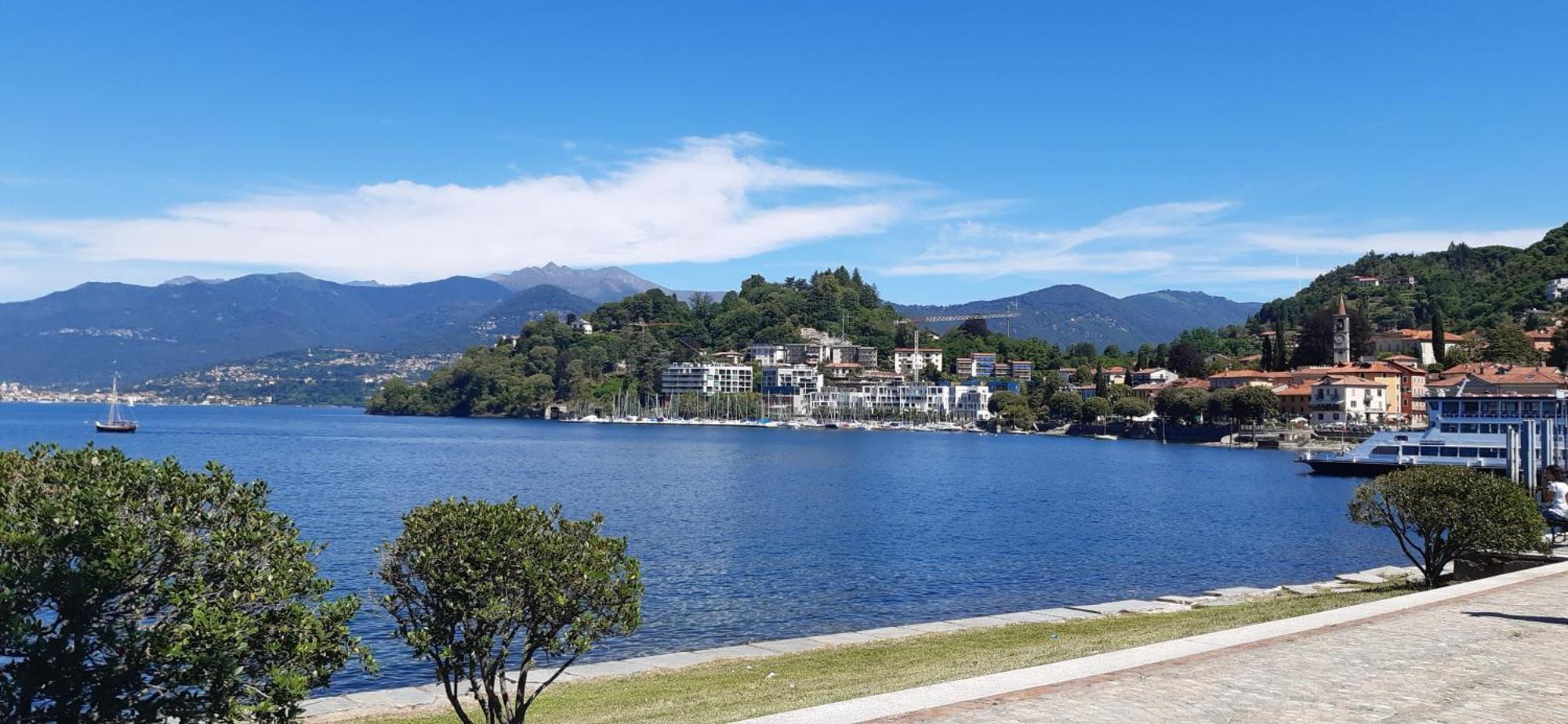 Il Blu Di Laveno Apartment Exterior foto